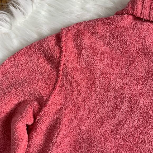 J Jill pink chenille cardigan sweater - Picture 5 of 8